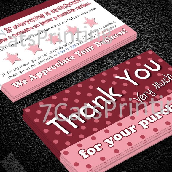 Poshmark Thank You Cards - Picture 6 of 7